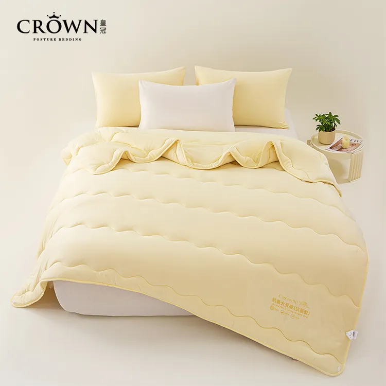 【郝劭文专属】Crown皇冠奶盖抗菌性大豆被 200*230cm