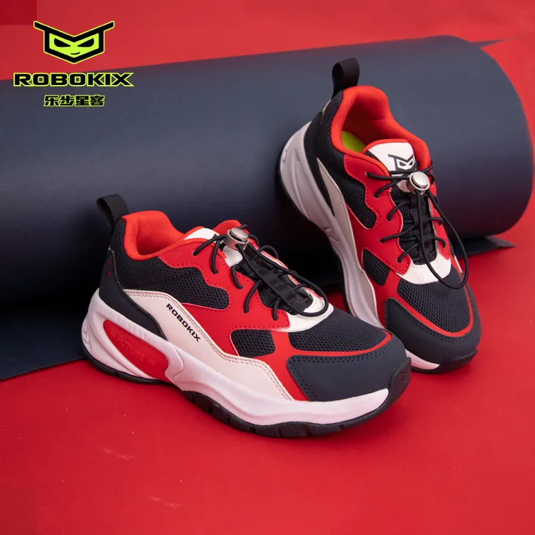 【工厂直销】ROBOKIX*春秋新款童鞋男女童运动鞋透气网面休闲鞋防滑登山小白鞋