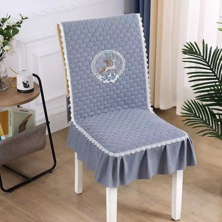 连体椅套四季通用中式防滑耐磨椅子保护套