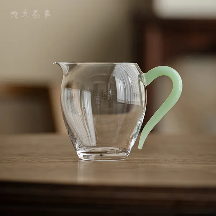 九木丨草堂公道杯高硼硅玻璃加厚高透耐热防烫家用高档茶海分茶器