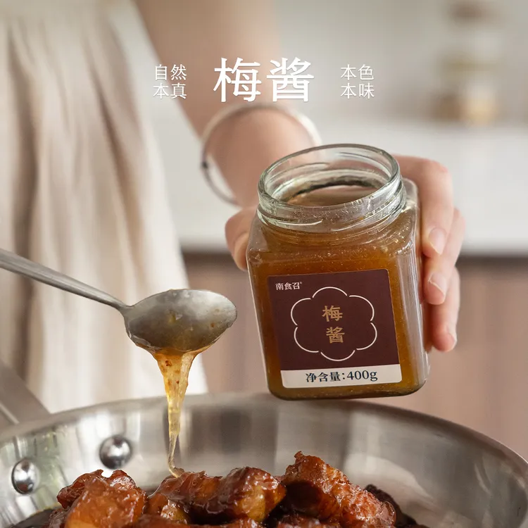 【达人专属】南食召梅酱酸甜带咸·纯梅熬制青梅子酸梅酱烧鹅蘸酱