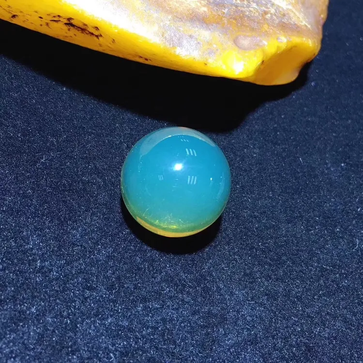 3-30mm墨西哥蓝珀DIY专用散珠  打孔要备注3A净水品质天然无优化 
