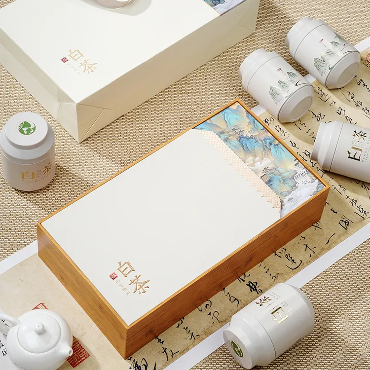 珍品安吉白茶2025年新茶明前特级绿茶250g礼盒装白茶茶叶精选好茶
