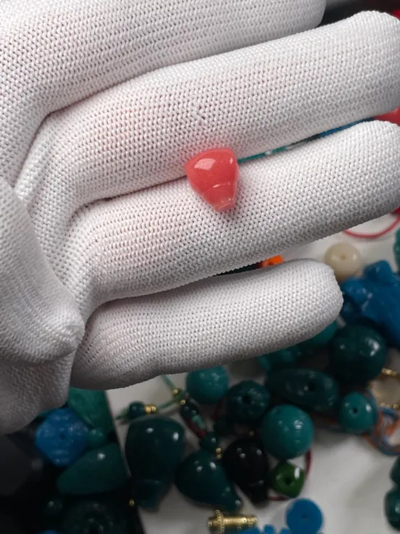 粉色奶嘴小三通9mm左右可搭配4mm 5mm 6mm小串吊坠项链挂件可爱