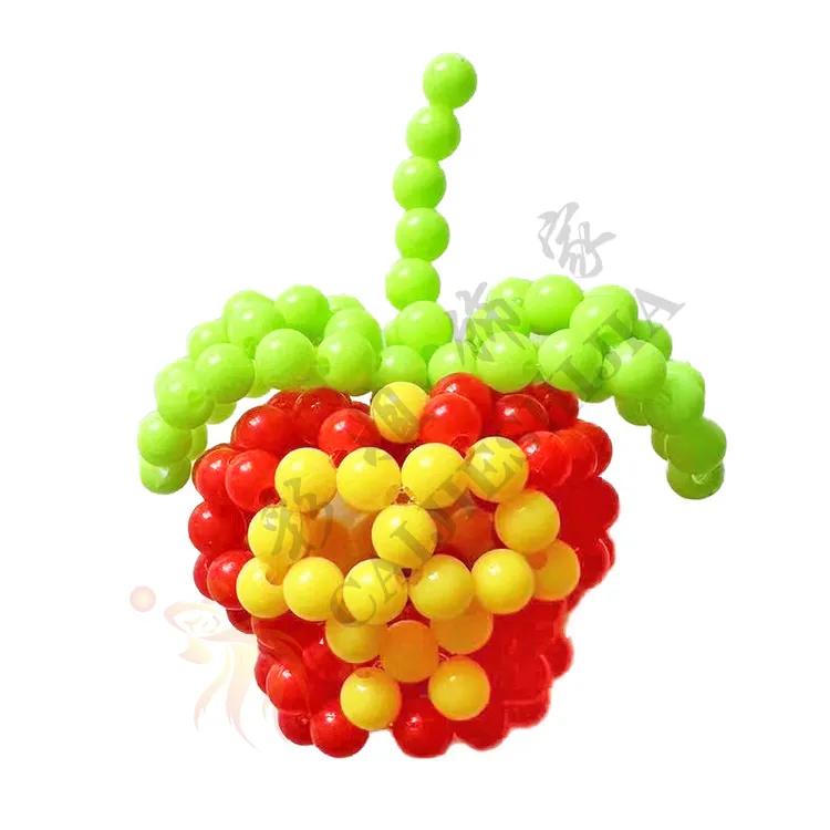 彩姐饰家串珠平安果DIY挂件饰品厂家批发手工可爱