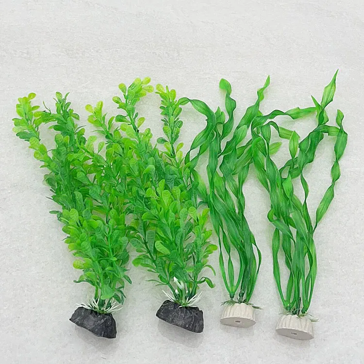 养乌龟仿真水草假水草躲避应激