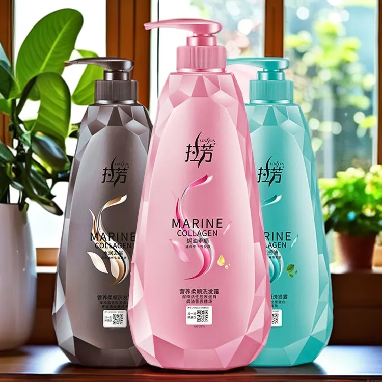 拉芳洗发水蓬松滋润留香补水护发双活性韧去屑毛躁受损拉芳洗发露
