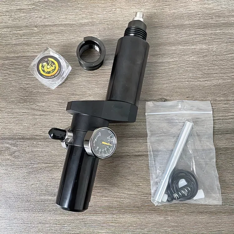 Z型恒压阀黑色板球恒压阀Z接直喷30mpa高压气阀加大气室