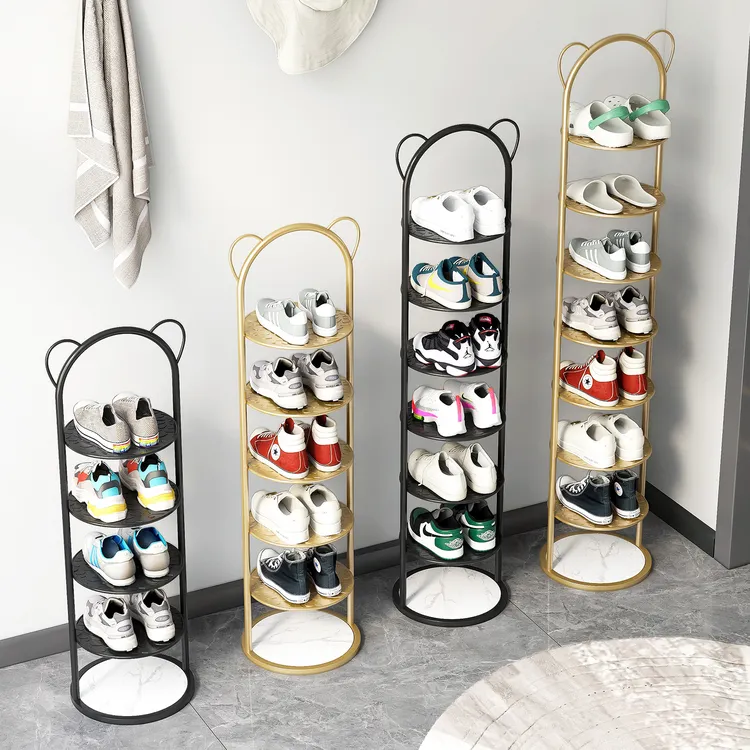 聚当当创意省空间家用简易鞋架客厅立式多层经济型大容量结实鞋架