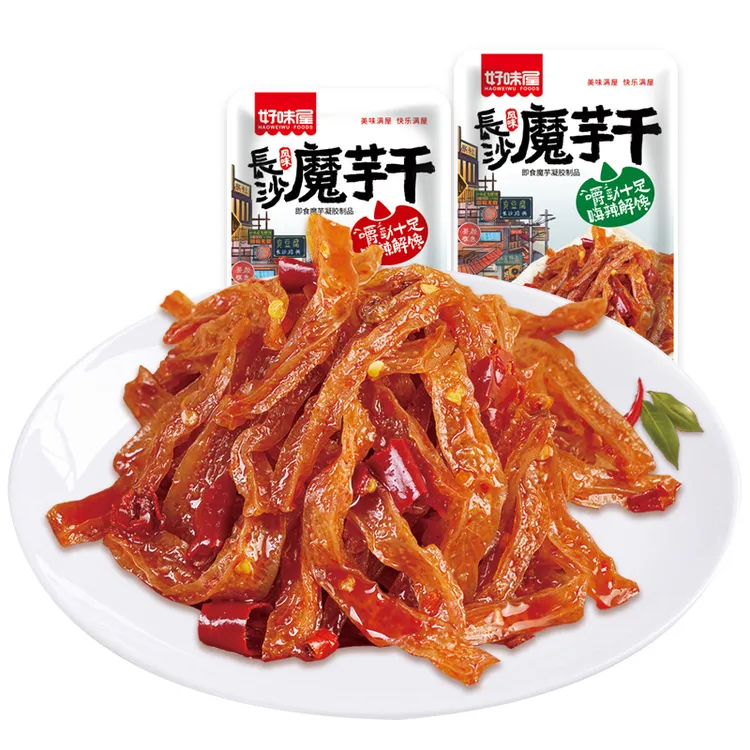 好味屋长沙魔芋干独立小包装香辣麻辣即食解馋零食