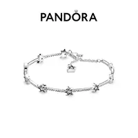PANDORA/潘多拉 925银手链 天之星际手链简约星星设计时尚百搭
