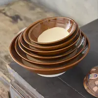 商用粉蒸肉扣肉碗饭碗主播碗老式土碗米饭碗复古火锅碗陶瓷家用