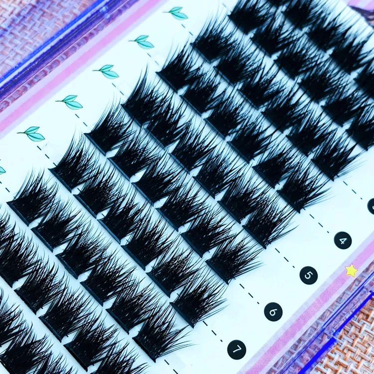探睫十排大容量超浓密多层加密妩媚电眼欧美轻松嫁接自粘假睫毛C