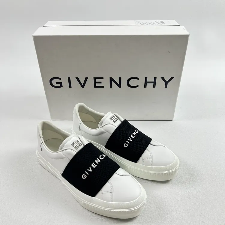 全新未使用 Givenchy/纪梵希 男士乐福织带字母Logo板鞋101629