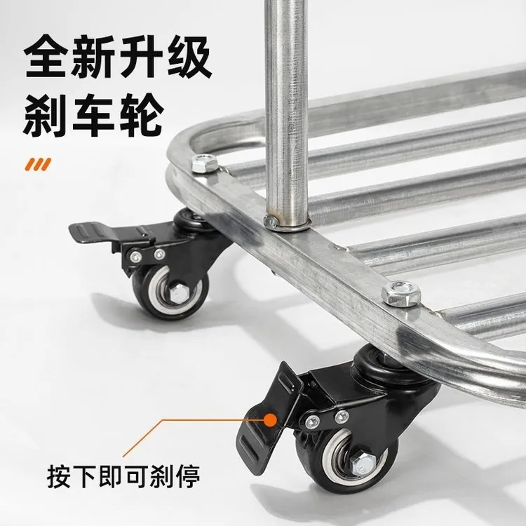 撑袋袋子神器新款农用撑袋器粮食装袋支撑架移动撑口玉米带轮打包