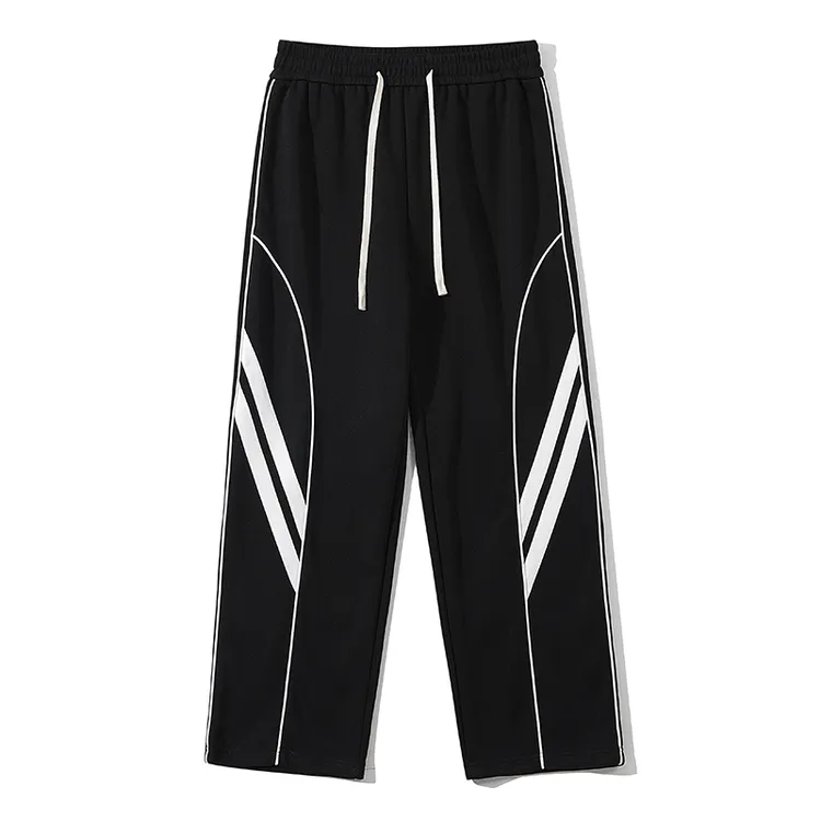 秋季新款潮牌宽松百搭休闲裤直筒拖地卫裤