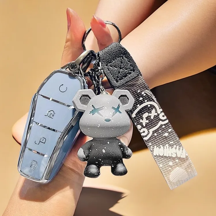 比亚迪2026款宋Prodmi钥匙套时尚简约钥匙包壳挂件防摔全包保护套