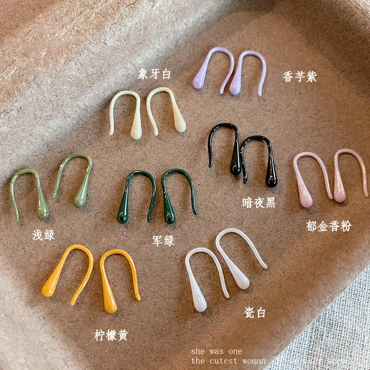 非金属陶瓷耳饰 抗过敏生物陶瓷耳钩耳饰小耳环陶瓷养耳洞防红肿