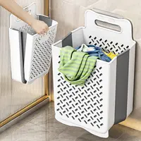 脏衣篓可折叠家用洗衣篮筐壁挂卫生间浴室神器放脏衣服收纳置物架