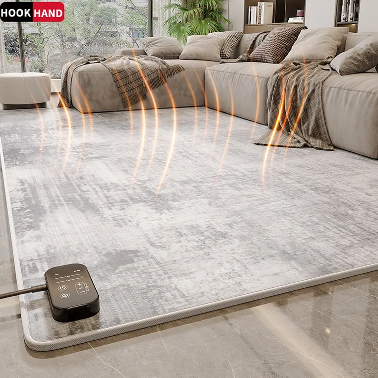 电热地毯客厅地暖垫加热地垫家用发热地毯新款地热垫速热床边毯子