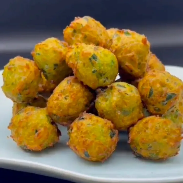 脆皮翡翠萝卜丸子教程