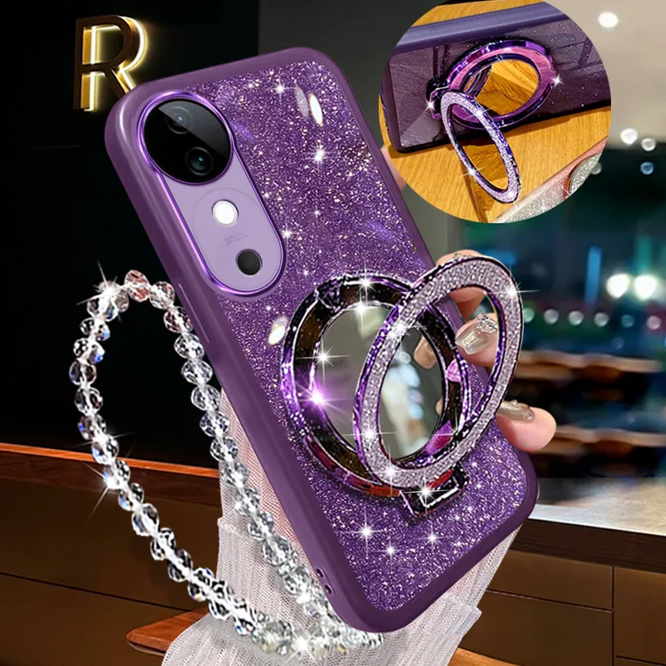 新款vivos19手机壳5g防摔S19pro曲屏 女V2362A镜头膜全包软壳支架