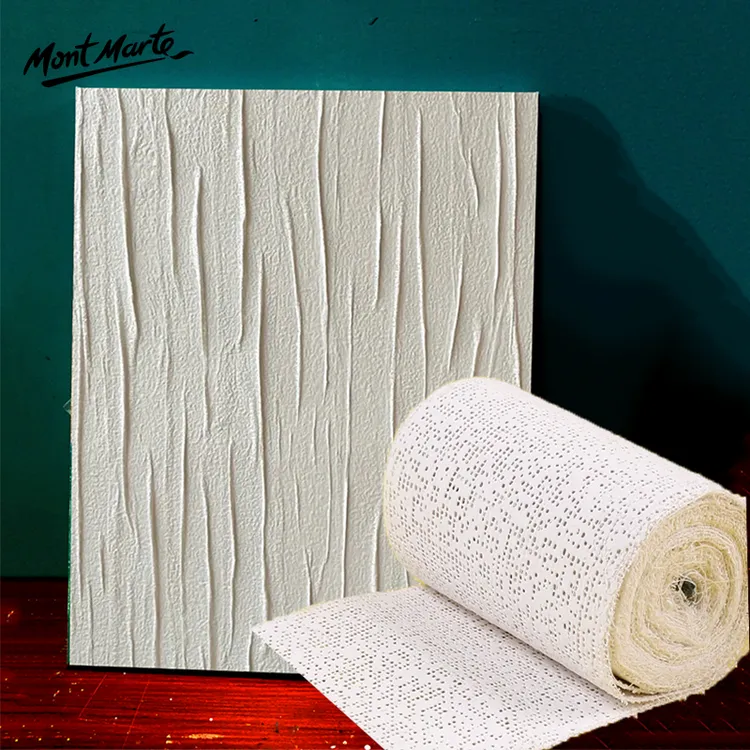 蒙玛特 DIY肌理装饰画材料 丙烯颜料 石膏绷带石英砂绘画套装