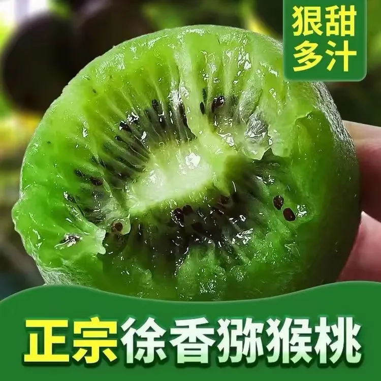 【A坏果包赔】正宗陕西徐香猕猴桃果肉软糯多汁催熟放软食用24枚装