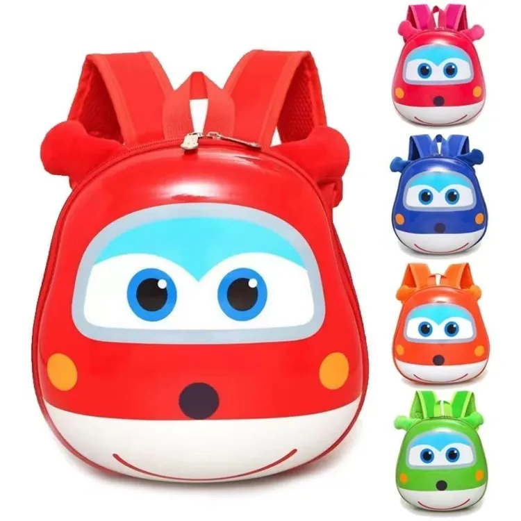 新款小飞侠书包羽毛球包大学生可爱双肩包摩托车机车包宿舍朋友包