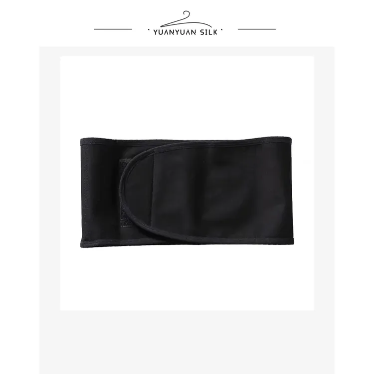 K    里层100%桑蚕丝拉绒保暖暖宫防寒女士护腰带hy001