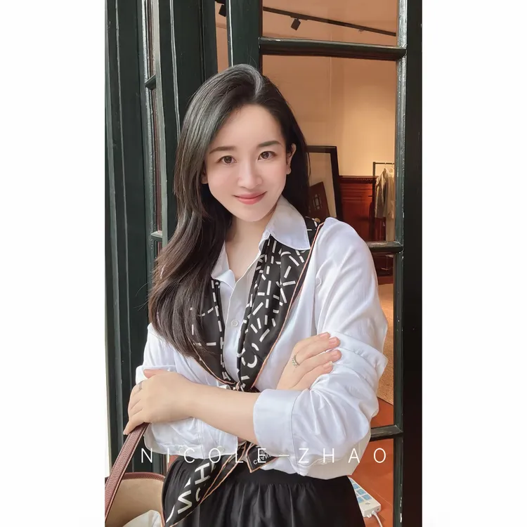 MY2315【贵姐NICOLE】进口超弹面料高端温柔衬衫长袖时尚纯色