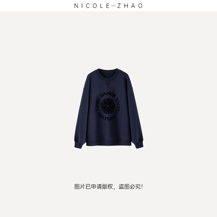 3NCT505【贵姐NICOLE】高端设计师款绒毛男女同款长袖休闲纯色外套