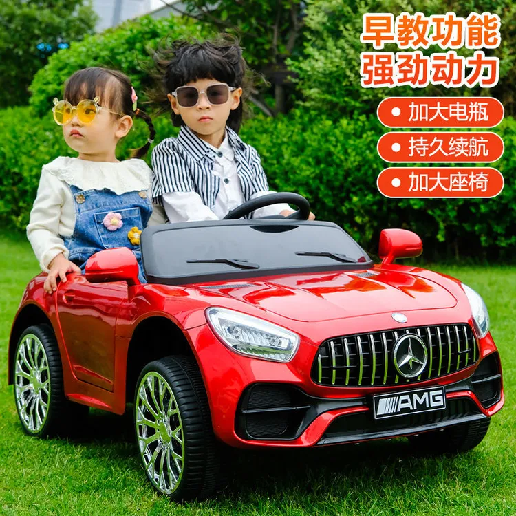 儿童电动车四轮遥控汽车男女汽车小孩儿童车1-6岁可坐四轮车