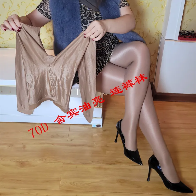 70D 舍宾油亮 连裤袜 (5色之选）