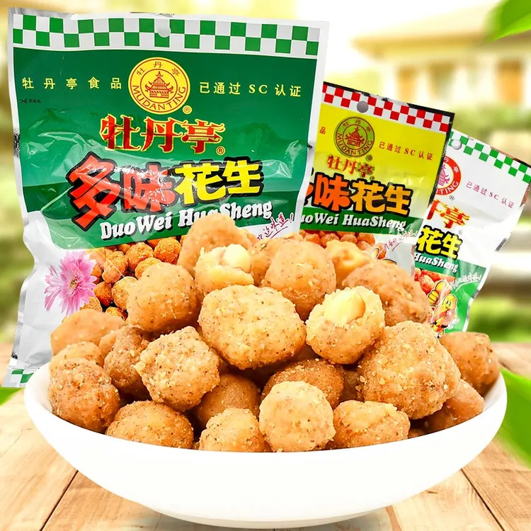 【达人专属】牡丹亭多味花生江西特产下酒菜花生花生米仁炒货休闲
