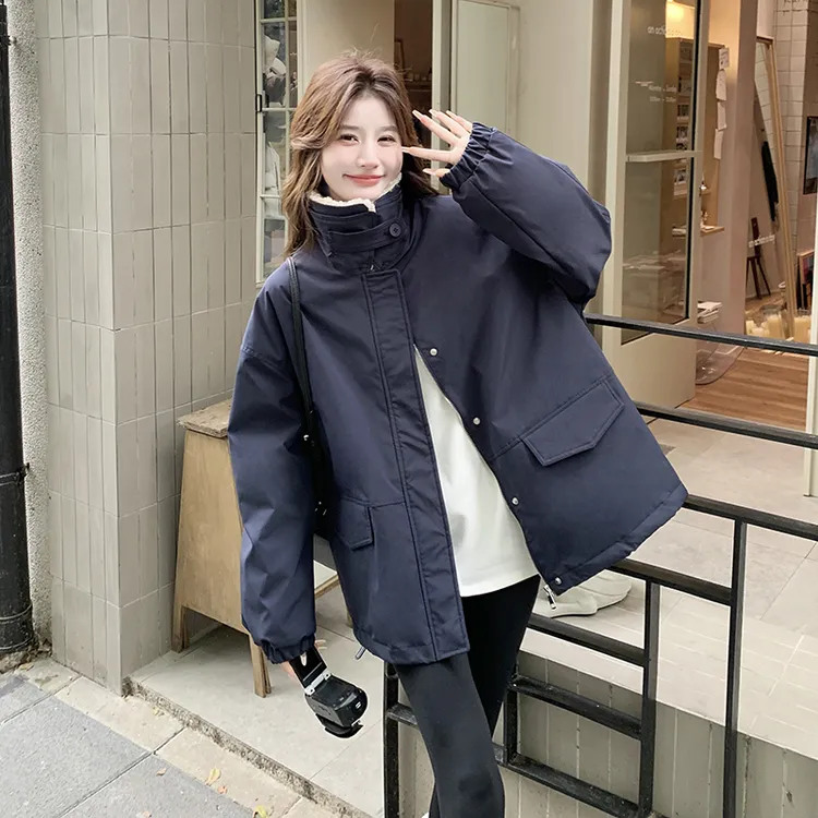 派克90白鸭绒羽绒服冬季新款宽松韩版休闲百搭流行小个子保暖外套