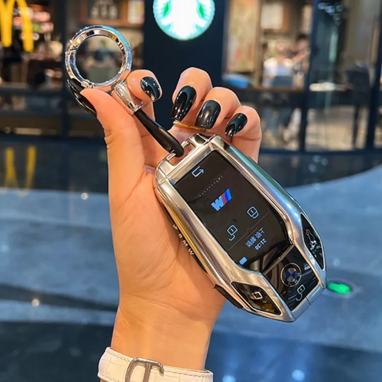 宝马液晶钥匙套新7系740/730li全包5系530le壳X5X7X6扣6系630gt包