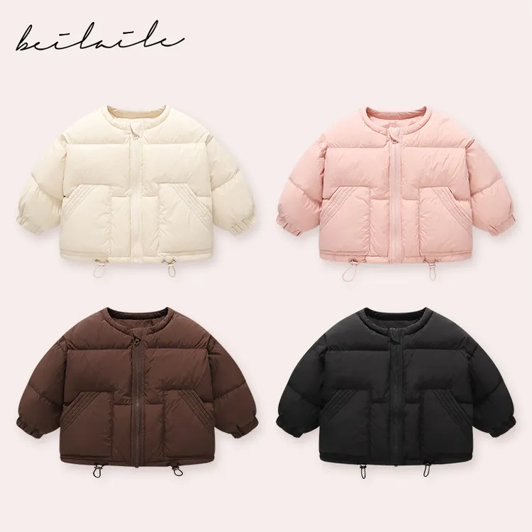 【高充绒量】【三防羽绒外套】婴儿童连体衣服宝宝羽绒拜年G26 AM
