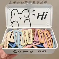 磨砂发夹女侧边简约气质发卡刘海碎发神器夹子头饰bb夹后脑勺卡子