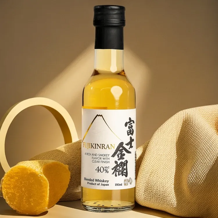 富士金襕威士忌180ml日本风味