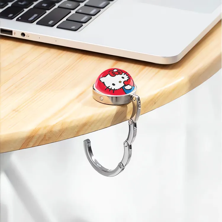 书包挂钩课桌书包挂钩挂式免打孔可移动旋转钩子三丽欧二次元包邮