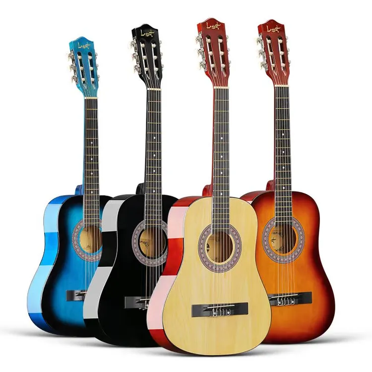 36寸古典吉他30寸中小童吉他新手入门男女学生初学者尼龙弦木吉他