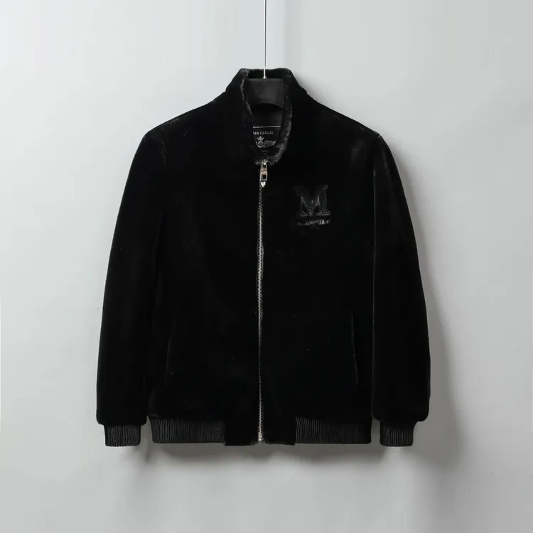 【MINGCHI名弛】2024海宁秋冬男士商务休闲毛绒夹克外套9903