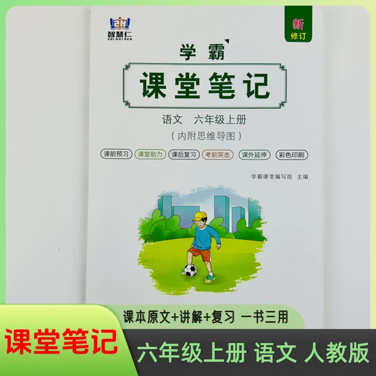 2025新版六年级上册语文阅读课堂笔记同步课本预习课外辅导资料