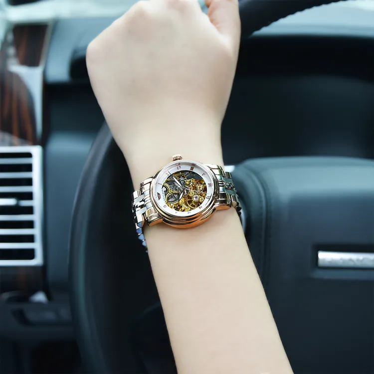 新款女士手表女机械表女全自动防水2025女表爆款高档正品名牌手表