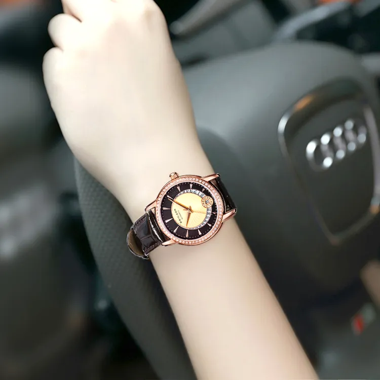 女士手表机械表2025新款名牌正品女款手表高颜值时尚女表小众轻奢