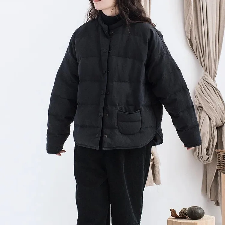 【大鹅】秋冬季新款轻便95大朵白鹅绒羽绒服外套轻薄保暖