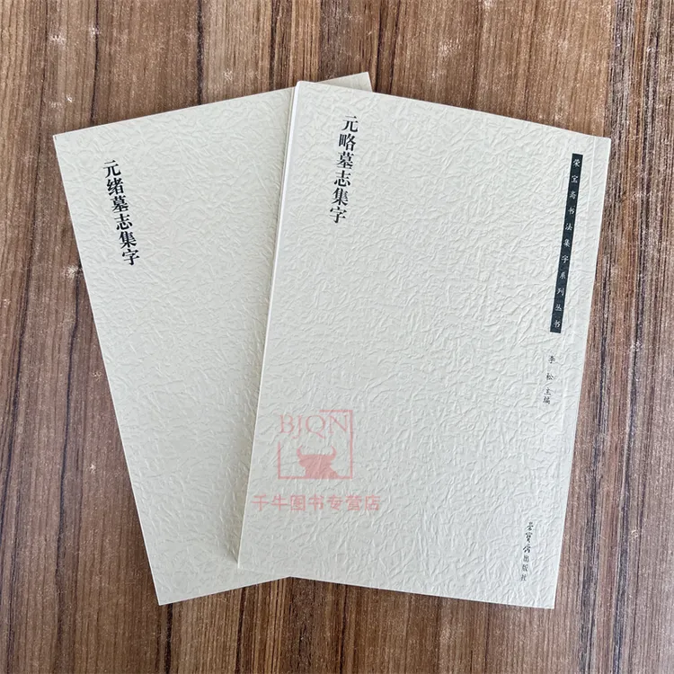 全2册 元略墓志集字+元绪墓志集字李松著楷书荣宝斋书法集字系列