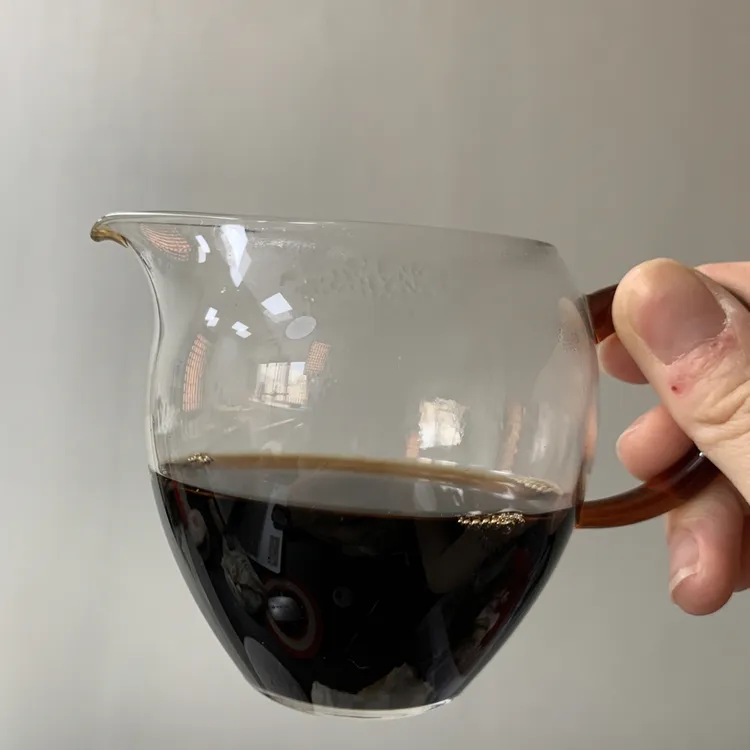 【虎妹严选】虫屎版 99天地人#7572熟饼  茶汤粘稠 云南普洱茶357g