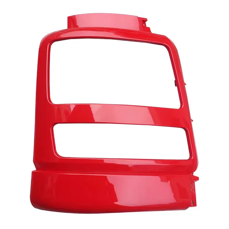 适用东风天龙旗舰灯框KX前杠保险杠灯框踏板护罩中网格栅原厂配件